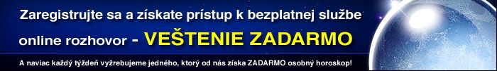 Osobný horoskop a veštenie zadarmo