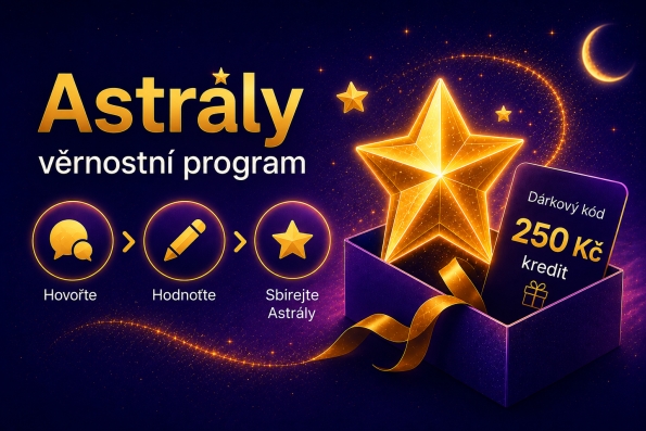 Představujeme Astrály - náš nový věrnostní program