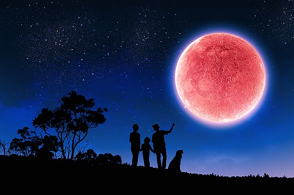 Zatmenie Krvavého Mesiaca môže spôsobiť katastrofy vo vzťahoch